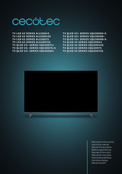 cecotec TV LED A3 ALU30075S Serie Manual De Instrucciones