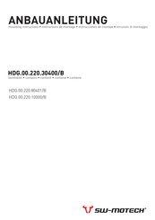 SW-Motech HDG.00.220.30400/B Instrucciones De Montaje