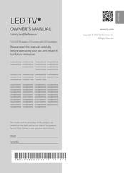 LG 50UQ7500PSF.AWC Manual De Instrucciones