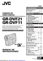 JVC GR-DVF11U Manual De Instrucciones