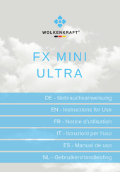 WOLKENKRAFT FX MINI ULTRA Manual De Uso