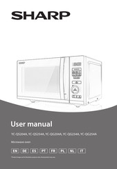 Sharp YC-QS204AE-B Manual Del Usuario