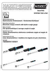 Hazet SmartTAC SYSTEM 7250-2sTAC Instrucciones De Uso