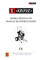 KRIPXE K-550 Manual De Instrucciones