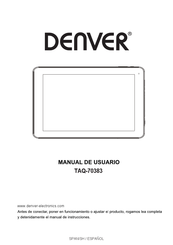 Denver TAQ-70383 Manual De Usuario