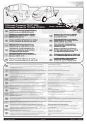 ECS Electronics VW-094-D1 Instrucciones De Montaje