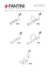 Fantini Rubinetti Icona R015 Instrucciones De Montaje