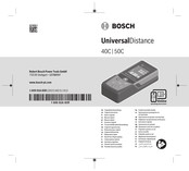 Bosch UniversalDistance 40C Manual Original