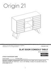 LOWES Origin 21 LWS42SDT Instrucciones De Montaje