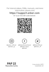 Anker A83K2 Manual Del Usuario