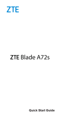 ZTE Blade A72s Guia De Inicio Rapido