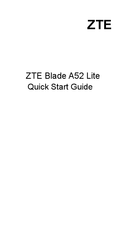 ZTE Blade A52 Lite Guia De Inicio Rapido