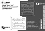 Yamaha FGDP-50 Guía De Inicio