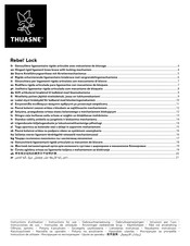 Thuasne Rebel Lock Instrucciones De Uso