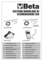 Beta 5000 RSC50/PLED-ST Manual De Instrucciones