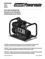 Coleman Powermate PMC603250 Manual Del Usuario