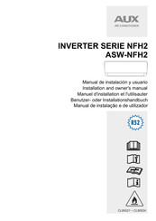 AUX ASW-NFH2 Serie Manual De Instalación Y Usuario