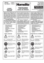 Homelite UT08067 C Manual Del Operador