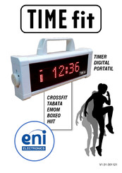 eni electronics TIME fit Manual Del Usuario