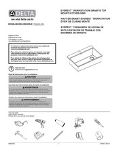 Delta EVEREST 75A933-33S-WH Manual Del Usuario