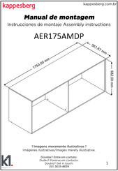 K1 Kappesberg AER175AMDP Instrucciones De Montaje