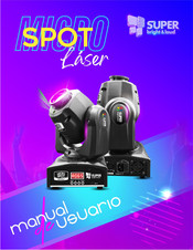 SUPER bright & loud MICRO SPOT LASER Manual De Usuario