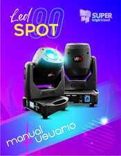SUPER bright & loud Led 90 SPOT Manual De Usuario