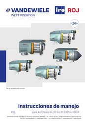 VANDEWIELE iro Luna X4 Instrucciones De Manejo