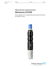 Endress+Hauser Memosens CCS50E Manual De Instrucciones