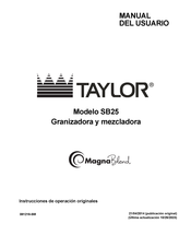 Taylor MagnaBlend SB25 Manual Del Usuario