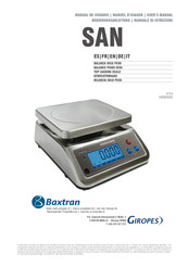 Baxtran SAN Manual De Usuario