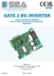 SEA GATE 2 DG Manual Del Usuario