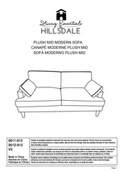 Hillsdale Furniture Living Essentials 9011-912 Instrucciones De Montaje