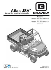 Gravely 996203 Manual Del Propietario - Operador