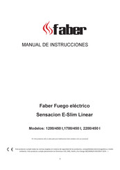 Faber Sensacion E-Slim Linear 2200/450 I Manual De Instrucciones