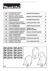 Makita DFJ212ZM Manual De Instrucciones