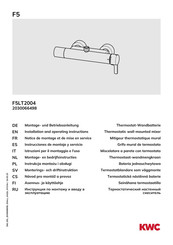 KWC F5LT2004 2030066498 Instrucciones De Montaje Y Servicio