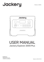 Jackery Explorer 2000 Plus Manual De Usuario