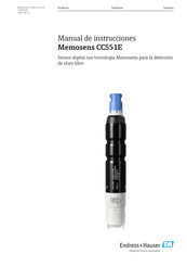 Endress+Hauser Memosens CCS51E Manual De Instrucciones