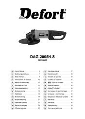 Defort DAG-2005N-S Instrucciones De Servicio