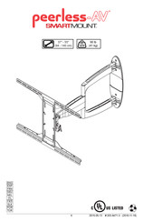 peerless-AV SA752PU Instrucciones De Montaje