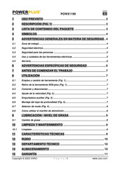 Powerplus POWX1199 Manual Del Usuario