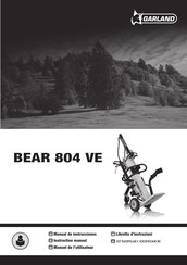 Garland BEAR 804 VE-V20 Manual De Instrucciones