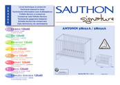 SAUTHON signature ANTONIN 3M031A Folleto Técnico