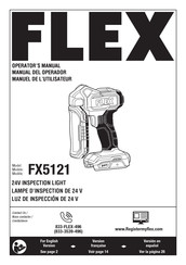 Flex FX5121 Manual Del Operador