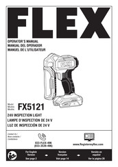 Flex FX5121-Z Manual Del Operador