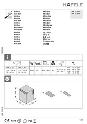 hafele 568.27.257 Manual Del Usuario