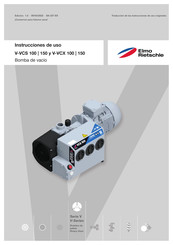 Elmo Rietschle V-VCS 100 Instrucciones De Uso