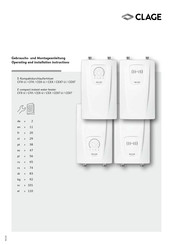 clage CEX 7-U Instrucciones De Uso