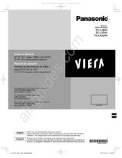 Panasonic Viera TC-L37U3 Manual De Usuario